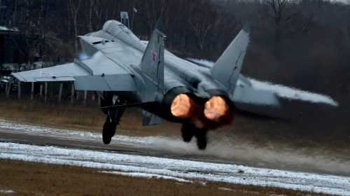 В Сирии впервые заметили истребитель-перехватчик МиГ-31