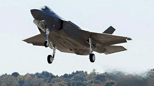 Американские F-35 впервые за рубежом