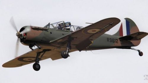 Як-52 сыграл в Голливуде британского истребителя.