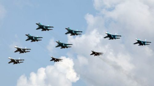 Впервые авиация ЗВО пролетит над Петербургом в честь Дня Победы