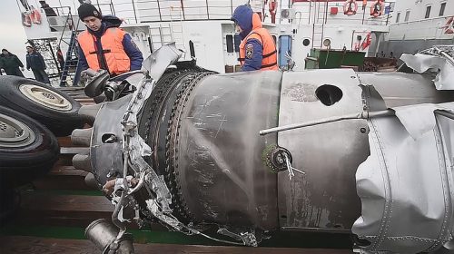 СК опроверг информацию о перегрузке разбившегося под Сочи Ту-154
