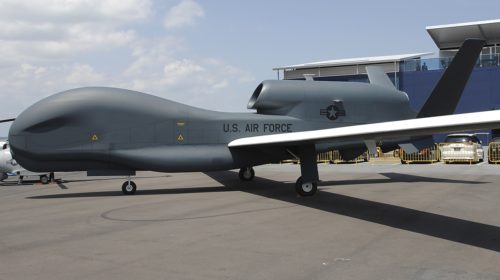 Беспилотник ВВС США контролирует Донбас