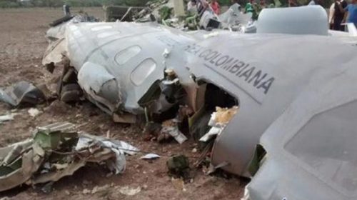 В Колумбии потерпел крушение армейский самолет