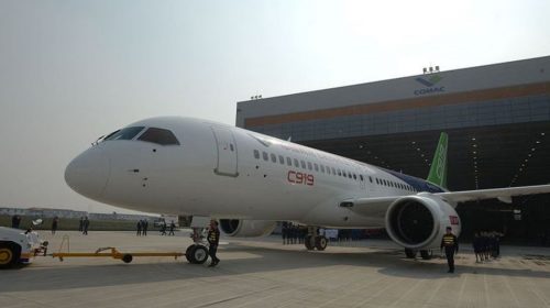 Китайский авиалайнер С919 осуществит первый коммерческий рейс по маршруту Шанхай-Пекин