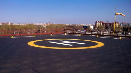 Вертолетная площадка появится у больницы скорой медпомощи в Минске