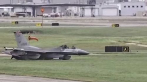 В Техасе упал F-16 с вооружением, дошло до эвакуации гражданского населения