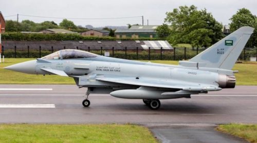 Поставка истребителей Typhoon в Саудовскую Аравию завершена