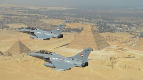 ВВС Египта нанесли удар по ИГ* на Синайском полуострове