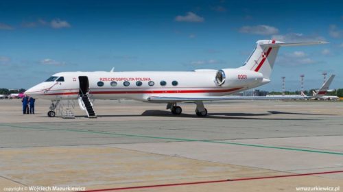 В Польшу прибыл первый Gulfstream G550