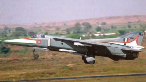 В Индии потерпел крушение МиГ-23. Фото