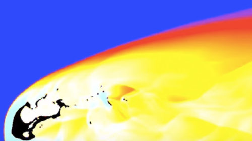 NASA показало симуляцию входа в атмосферу челябинского метеорита