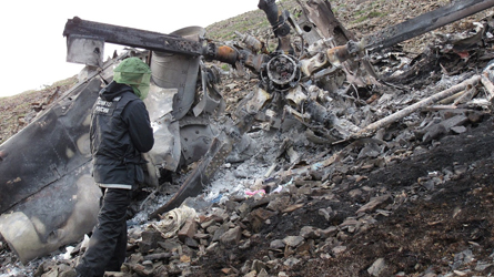 В Краснодарском крае вертолет столкнулся со скалой