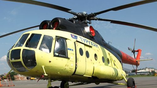 Реанимационный вертолет в составе санавиации Красноярского региона