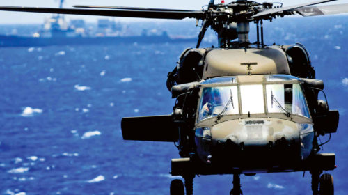 Крушение вертолета береговой охраны США на Гавайский островах