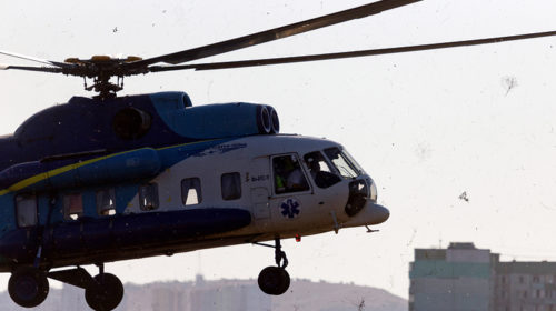 В Томской области совершил аварийную посадку вертолет Ми-8. Есть пострадавшие