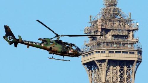 Над Францией столкнулись вертолеты