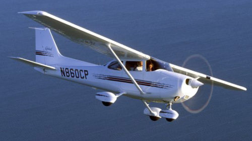 Cessna 172 перевернулся при посадке в Канаде