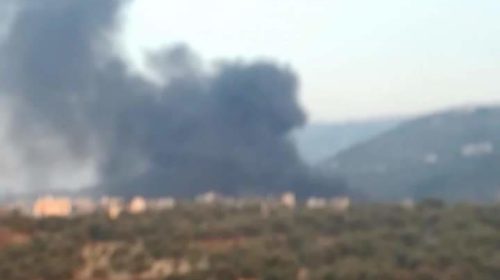 Израильские самолеты чуть не ударили по российским войскам. Фото