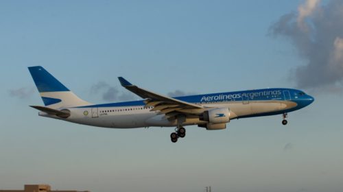 Аргентинский самолет попал в турбулентность