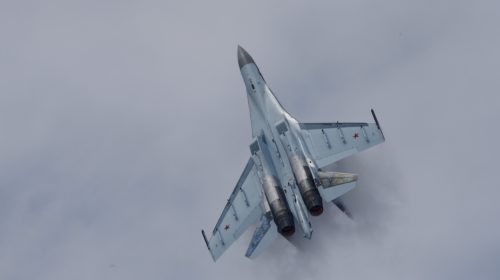 Сверхманевренность Су-35.Видео