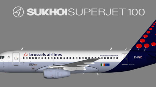 Brussels Airlines отказывается SSJ-100