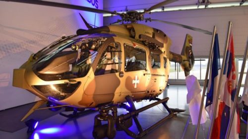 ВВС Сербии получили первый вертолет Н145М
