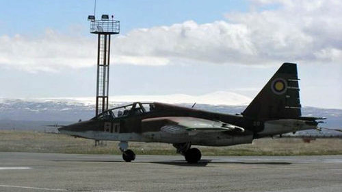Су-25 разбился в Армении. Оба летчика погибли