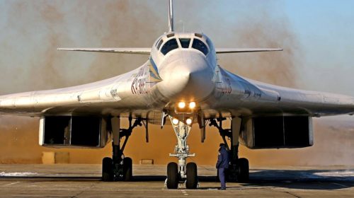 Российские Ту-160 были замечены при переброске в Венесуэлу