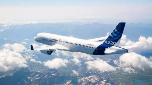 Производство самолетов Airbus A220  начнется в США в 2019 году