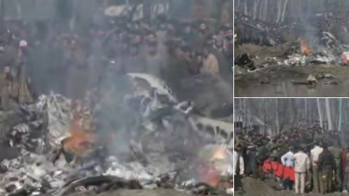 В Индии пятая авиакатастрофа за месяц — два пилота погибли. Видео