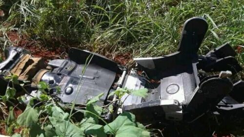 Упал МиГ-23 ВВС Кубы — пилот катапультировался. Видео с места