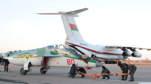 Очередной Як-130 доставлен в Беларусь