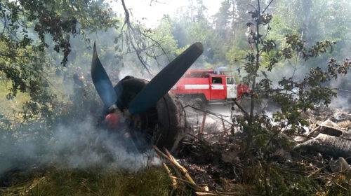 В Украине упал Ан-2.