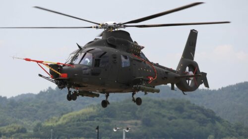 Перспективный южнокорейский военный вертолет LAH совершил первый полет. Видео