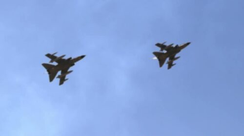 В Катаре в небе столкнулись два военных самолета.