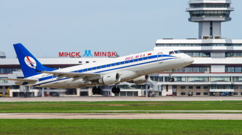 Закрытие воздушного пространство нарушило расписание аэропорта «Минск»