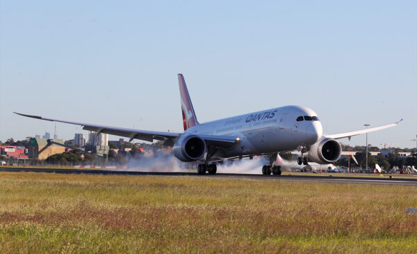 Boeing 787-9 авиакомпании Qantas