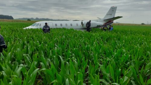 Пилот посадил самолет в кукурузное поле во время шторма и спас пассажиров