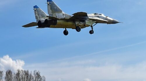 «Руслан» прилетал в Барановичи за двумя МиГ-29 для Сербии