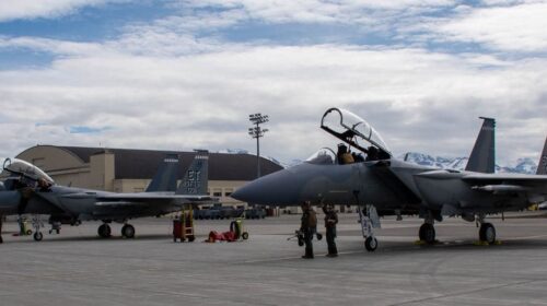 ВВС США испытают два самолета F-15EX в ходе учений Northern Edge 21