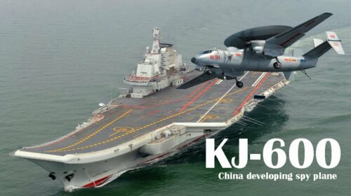 В сети появилось первое видео испытательного полета опытного образца китайского палубного самолета ДРЛО и управления KJ-600.