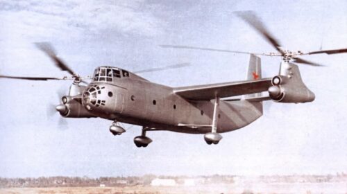 15 августа 1959 года впервые поднялся в небо винтокрыл Ка-22