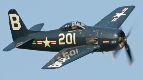 21 августа 1944 состоялся первый полёт палубного истребителя Grumman F8F Bearcat