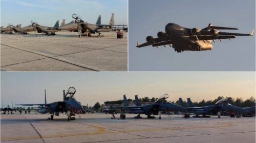 Пентагон на фоне напряжённости между Афинами и Анкарой перебросил в Грецию 15 истребителей F-15E Strike Eagle