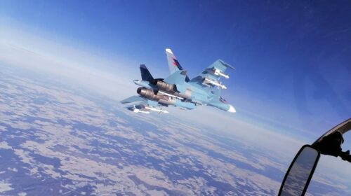 Су-30СМ ВВС Беларуси и ВКС России в белорусском небе