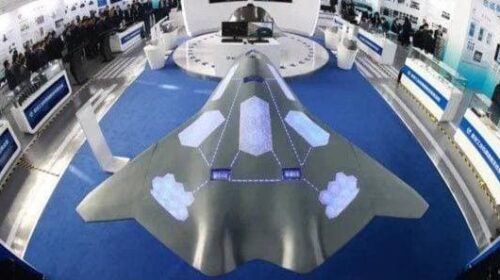 Китайская армия впервые представила концептуальный облик боевого самолета шестого поколения