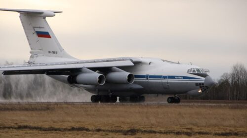 Белорусские миротворцы вернулись домой на Ил-76МД ВКС РФ
