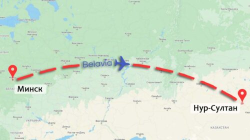 Теперь Белавиа будет летать в Нур-Султан 6 раз в неделю