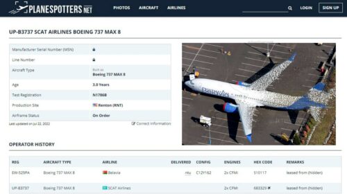 Стала известна судьба последнего Boeing 737 MAX 8, который так и не удалось заполучить Белавиа из-за санкций