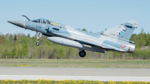 Во Франции разбился истребитель Mirage 2000-5
